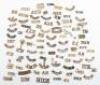 Quantity of British and Colonial Metal Shoulder Titles - 2