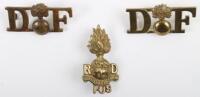 Royal Dublin Fusiliers Shoulder Titles