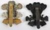 2x Scarce Variations of Leinster Regiment Cap Badges - 2