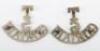 WW1 Gordon Highlanders Territorial Shoulder Titles - 2