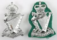 EIIR Royal Ulster Rifles Anodised Cap Badge