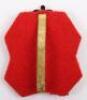 Rare EIIR Kings Royal Rifle Corps (K.R.R.C) Plastic Cap Badge - 2