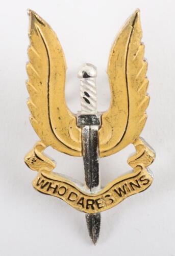British Special Air Service (S.A.S) Officers Cap Badge