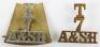 WW1 7th Territorial Battalion Argyll & Sutherland Highlanders Shoulder Titles