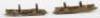 Pair of Early Pattern York & Lancaster Regiment Collar Badges - 3
