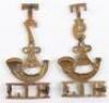 WW1 7th & 9th Territorial Battalions Highland Light Infantry Shoulder Titles - 3