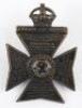 Edwardian Pattern Kings Royal Rifle Corps Headdress Badge