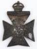 Edwardian Pattern Kings Royal Rifle Corps Headdress Badge - 2
