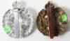 2x Scarce Pattern of Rifle Brigade Cap Badge - 2