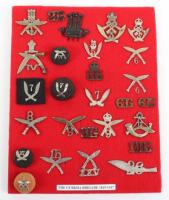 Grouping of Badges and Insignia of the Gurkha Regiments