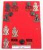 Grouping of Royal Irish Rifles and Royal Ulster Rifles Badges