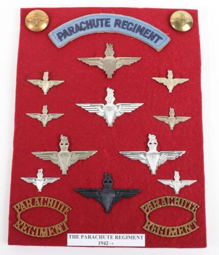 Parachute Regiment Badge and Insignia Grouping