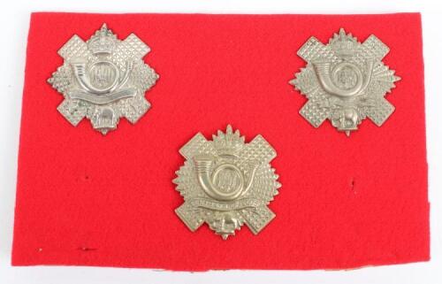 3x Territorial Battalion Highland Light Infantry Glengarry Badges