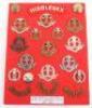 Selection of Badges and Insignia of the Middlesex Regiment