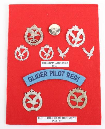 Badges and Insignia of the Army Air Corps / Glider Pilot Regiment