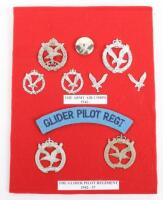 Badges and Insignia of the Army Air Corps / Glider Pilot Regiment