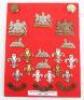 Selection of Badges and Insignia of the Manchester Regiment