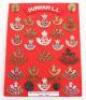 Selection of Durham Light Infantry Badges and Insignia