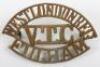 West London Regiment Fulham Volunteer Training Corps (V.T.C) Shoulder Title