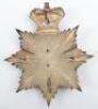 Victorian 5th Volunteer Battalion The Durham Light Infantry Officers Helmet Plate, - 2