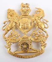 Victorian Northern Division Royal Artillery Territorial Officers Helmet Plate