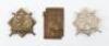 3x WW2 Free Czechoslovakian Forces Badges