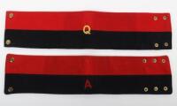 2x British Staff Armbands