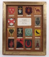 Framed Display of WW2 Cornwall Home Guard Battalion Formation Signs