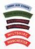 Grouping of Cloth Shoulder Titles