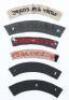 Grouping of Cloth Shoulder Titles - 2