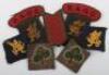 WW2 British Battle Dress Combination Insignia Grouping Royal Army Ordnance Corps 43rd Wessex Division - 14