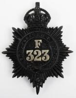 Metropolitan Police Helmet Plate ’F’ Division Kensington