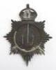 Metropolitan Police Helmet Plate ’W’ Division Clapham - 2