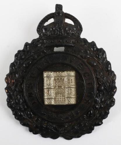 Isle of Wight Police Helmet Badge pre-1935