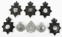 Eight Kings Crown Police Helmets Plates