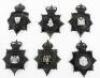 Four Kings Crown Police Night Helmets Plates