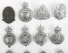 Fifteen Kings Crown Police Cap Badges - 2