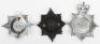 Three Obsolete Airports Police Helmet Plates - 2