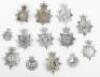 Thirteen Obsolete Queens Crown Police Helmet Plates - 2