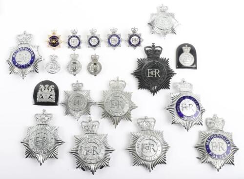 A Collection of Obsolete Metropolitan Police Badges