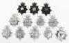 Twelve Obsolete Queens Crown Police Helmet Plates