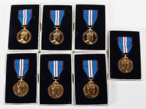 Seven &lsquo;The Queens Golden Jubilee&rsquo; Boxed Medal 1952-2002
