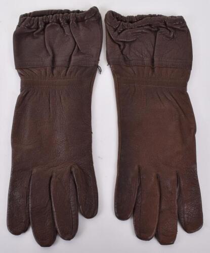 Scarce Pair of 1944 Dated German Paratroopers (Fallschirmjager) Gloves