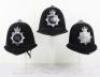 Three Obsolete police Helmets - 2