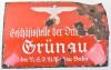 Historically Interesting Battle of Berlin (Grünau) 1945 Enamel NSDAP Building Sign