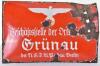 Historically Interesting Battle of Berlin (Grünau) 1945 Enamel NSDAP Building Sign - 2