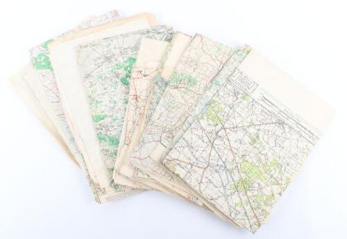 Grouping of WW2 Military Maps of Mostly Occupied Europe