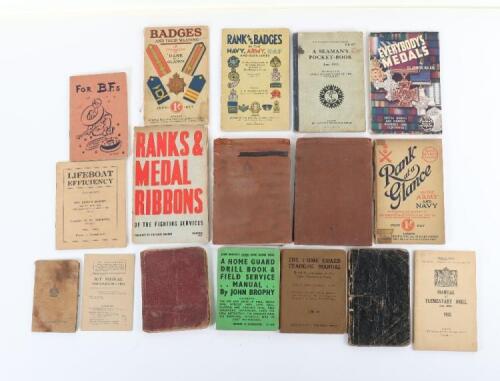 WW2 Bristol Home Guard Notebook and Manual Grouping