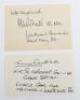 2x Signatures of Royal Navy Victoria Cross Winners from HM Submarine Thrasher - 6