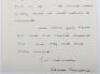 Signed Letter by Brigadier Lorne Campbell VC - 4